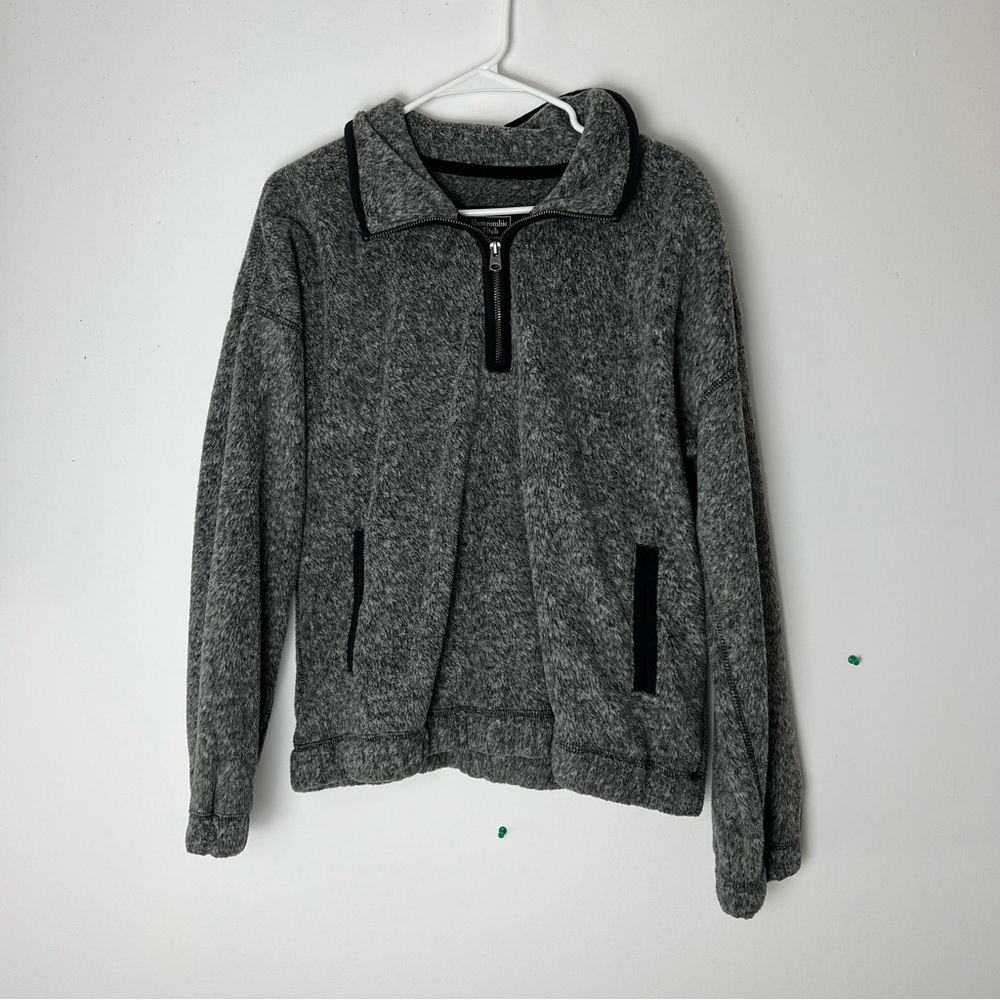 NWOT ABERCROMBIE AND FITCH QUARTER ZIP